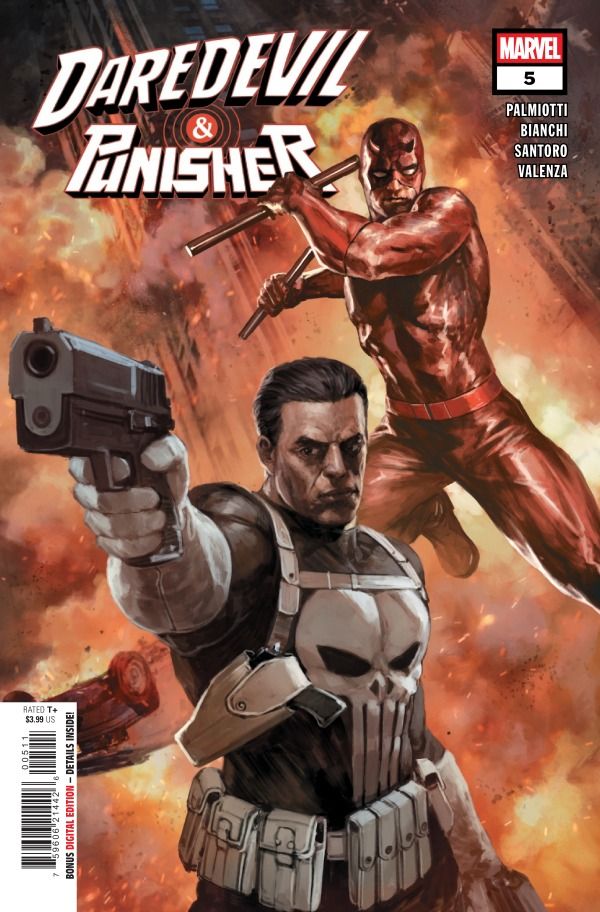 DAREDEVIL PUNISHER THE DEVILS TRIGGER #5 CVR A SKAN MARVEL COMICS (4th March 2026) DAREDEVIL PUNISHER THE DEVILS TRIGGER #5 CVR A SKAN MARVEL COMICS (4th March 2026)