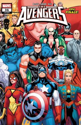 AVENGERS #36 CVR A RUSSELL DAUTERMAN WRAPAROUND COVER MARVEL COMICS (4th March 2026)