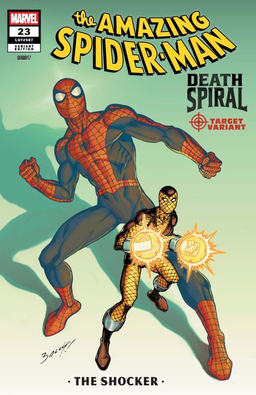 AMAZING SPIDER-MAN #23 CVR F BAGLEY CLASSIFIED TARGET VAR MARVEL COMICS (4th March 2026)