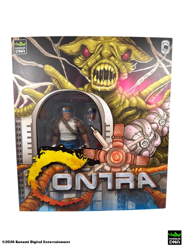 PREMIUM DNA Contra (NES) Bill Rizer MAXIMUM PAYLOAD 1/12 Scale Signature Series Action Figure Set PREMIUM DNA Contra (NES) Bill Rizer MAXIMUM PAYLOAD 1/12 Scale Signature Series Action Figure Set