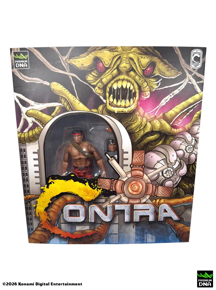 PREMIUM DNA Contra (NES) Lance Bean MAXIMUM PAYLOAD 1/12 Scale Signature Series Action Figure Set PREMIUM DNA Contra (NES) Lance Bean MAXIMUM PAYLOAD 1/12 Scale Signature Series Action Figure Set
