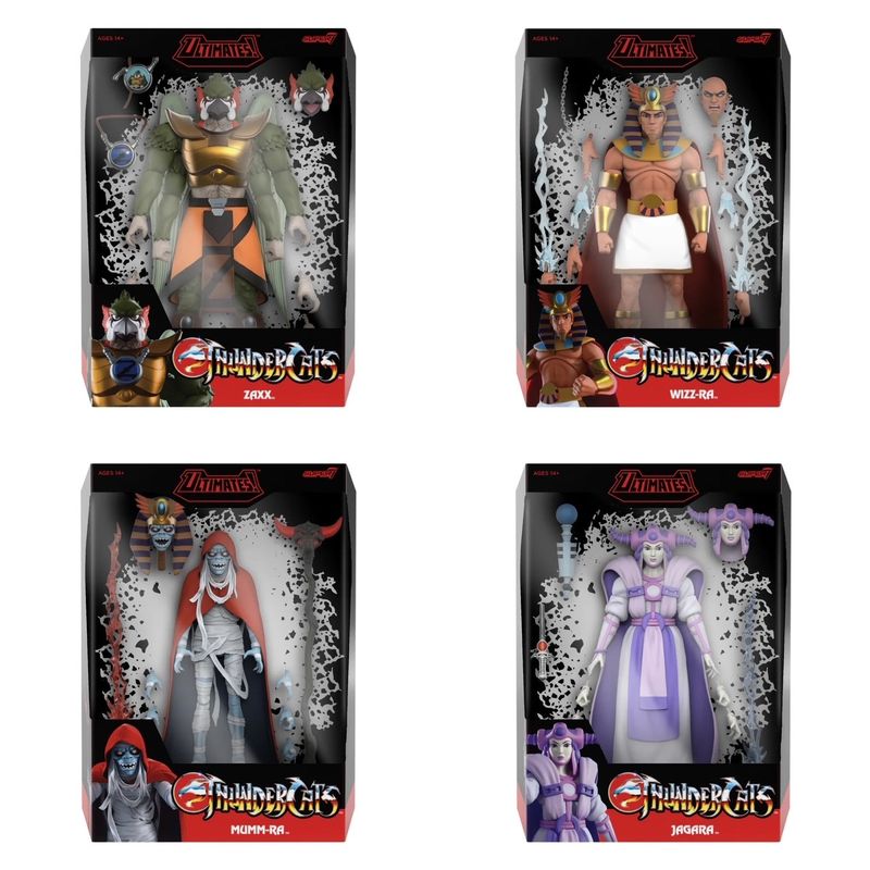 **PRE ORDER** Super7 Thundercats Wave 15 Set of 4 Action Figures **PRE ORDER** Super7 Thundercats Wave 15 Set of 4 Action Figures