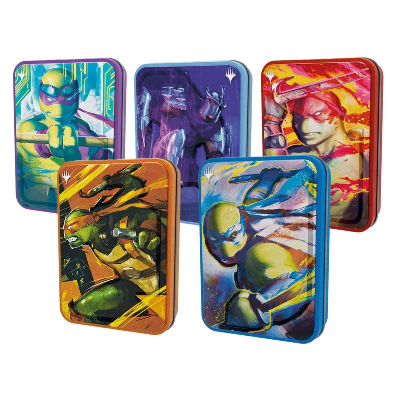 Magic the Gathering: Teenage Mutant Ninja Turtles Tins set of 5