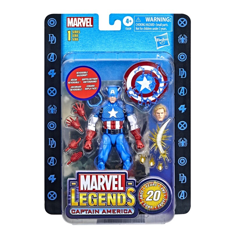 Marvel Legends Series 20th Anniversary Series 1 Captain America