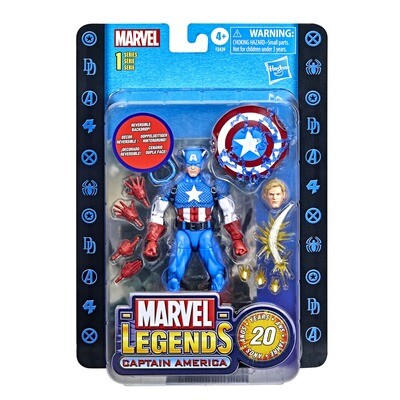 Marvel Legends Series 20th Anniversary Series 1 Captain America