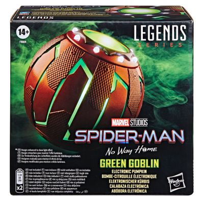 Marvel Legends Series Green Goblin Roleplay Electronic Pumpkin Marvel Legends Series Green Goblin Roleplay Electronic Pumpkin