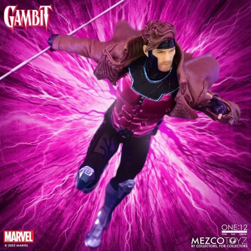 **PRE ORDER** MEZCO ONE:12 COLLECTIVE Marvel's X Men: Gambit (Reissue)