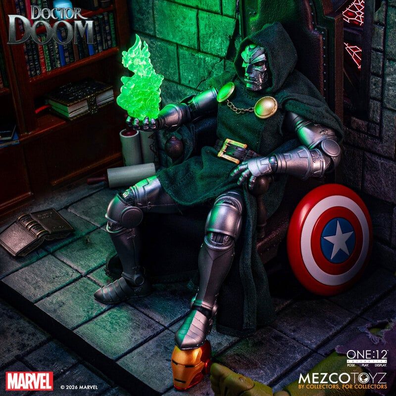 **PRE ORDER** MEZCO ONE:12 COLLECTIVE Marvel's Doctor Doom