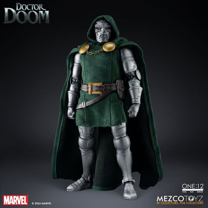 PRE ORDER** MEZCO ONE:12 COLLECTIVE Marvel's Doctor Doom