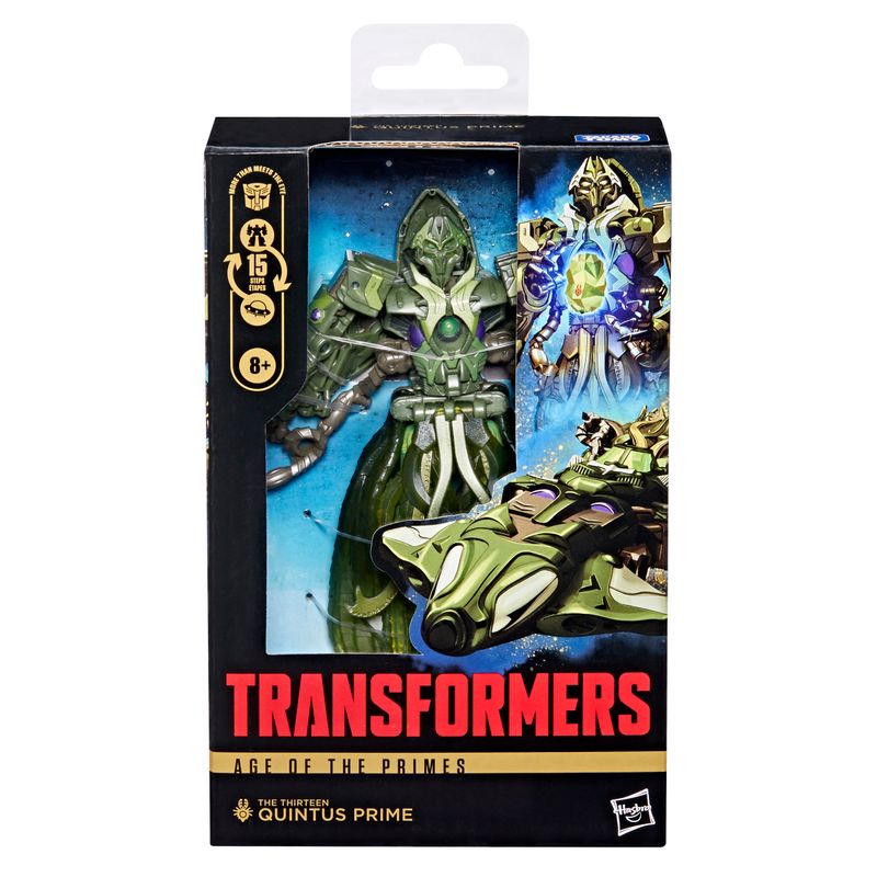Transformers Age of the Primes Deluxe Class The Thirteen Quintus Prime Action Figure Transformers Age of the Primes Deluxe Class The Thirteen Quintus Prime Action Figure