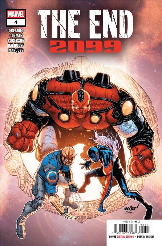 THE END 2099 #4 CVR A DAVID MARQUEZ MARVEL COMICS (11th March 2026)