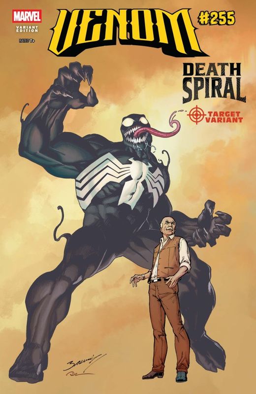 VENOM #255 CVR E MARK BAGLEY CLASSIFIED TARGET VAR MARVEL COMICS (11th March 2026) VENOM #255 CVR E MARK BAGLEY CLASSIFIED TARGET VAR MARVEL COMICS (11th March 2026)