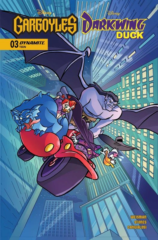 GARGOYLES DARKWING DUCK #3 CVR A TAD STONES DYNAMITE COMICS (11th March 2026)