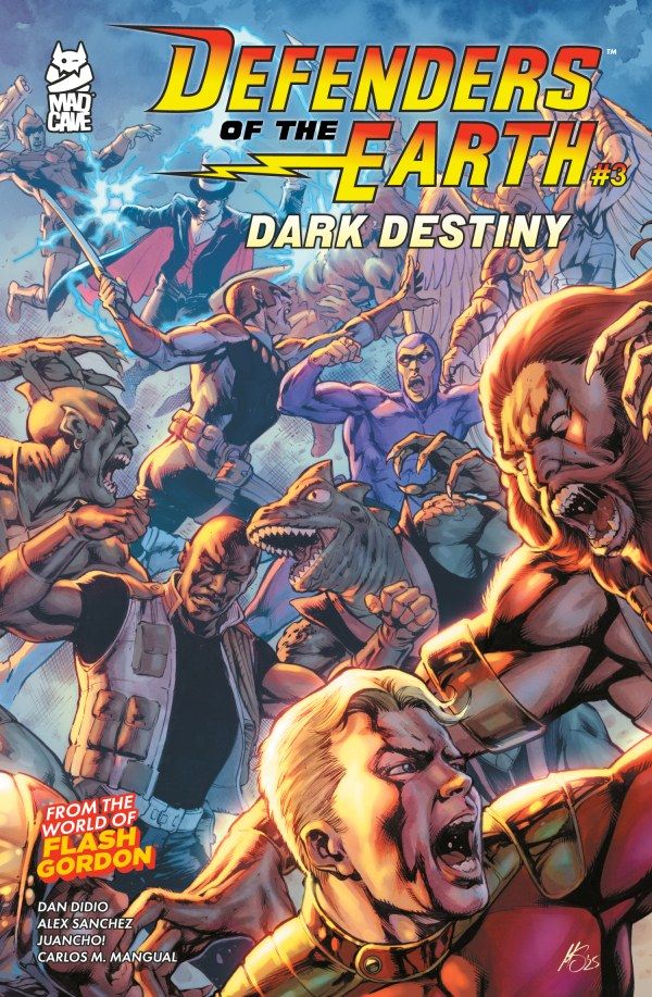 DEFENDERS OF THE EARTH DARK DESTINY #3 MAD CAVE COMICS (11th March 2026)