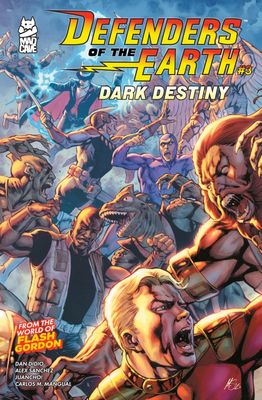 DEFENDERS OF THE EARTH DARK DESTINY #3 MAD CAVE COMICS (11th March 2026)