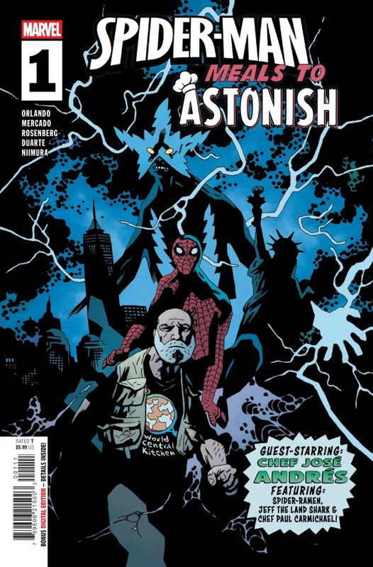 SPIDER-MAN MEALS TO ASTONISH #1 CVR A MIKE MIGNOLA MARVEL COMICS (11th March 2026)