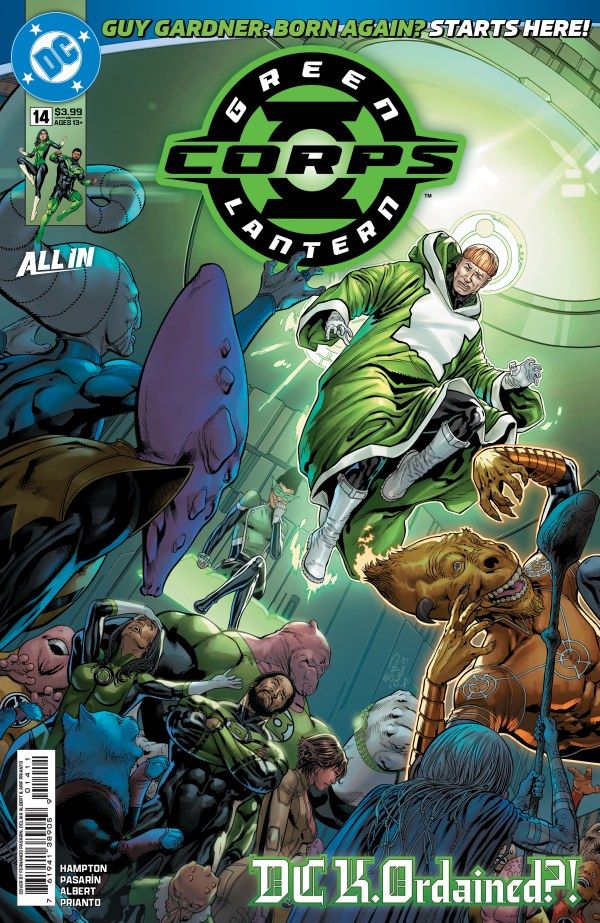 GREEN LANTERN CORPS #14 CVR A PASARIN ALBERT DC COMICS (11th March 2026)