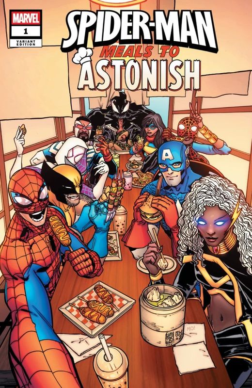 SPIDER-MAN MEALS TO ASTONISH #1 CVR C CAMUNCOLI VAR MARVEL COMICS (11th March 2026)