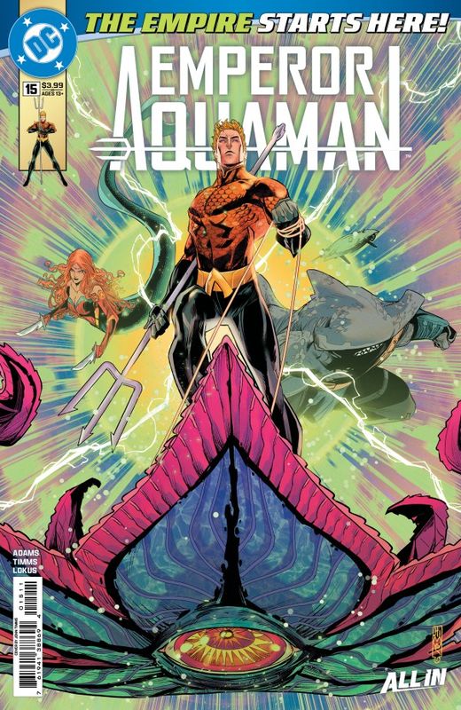 EMPEROR AQUAMAN #15 CVR A JOHN TIMMS DC COMICS (11th March 2026)