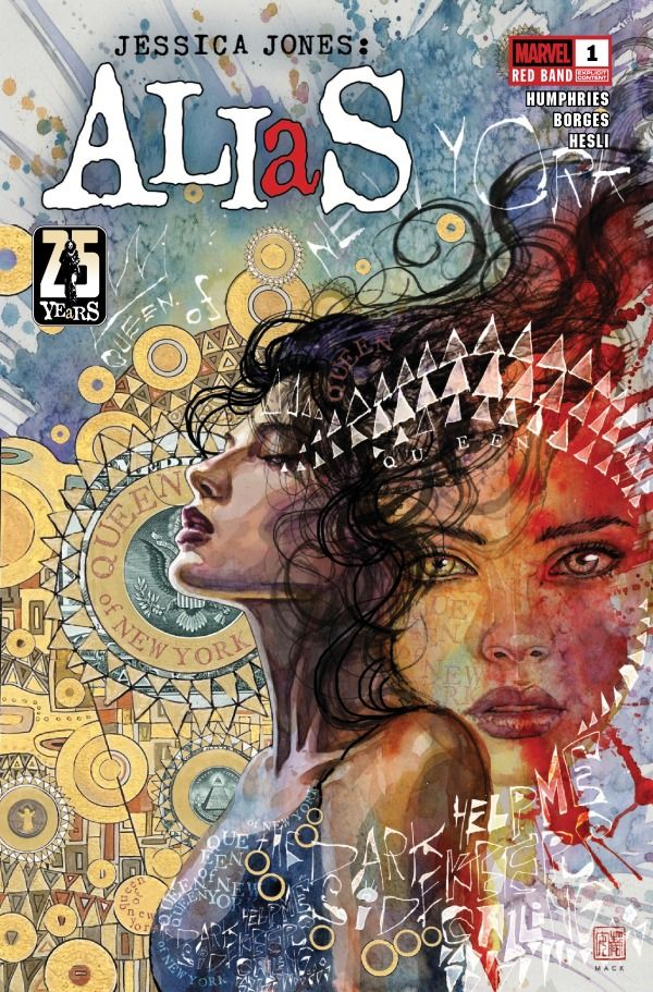 ALIAS RED BAND #1 CVR A DAVID MACK MARVEL COMICS (11th March 2026)