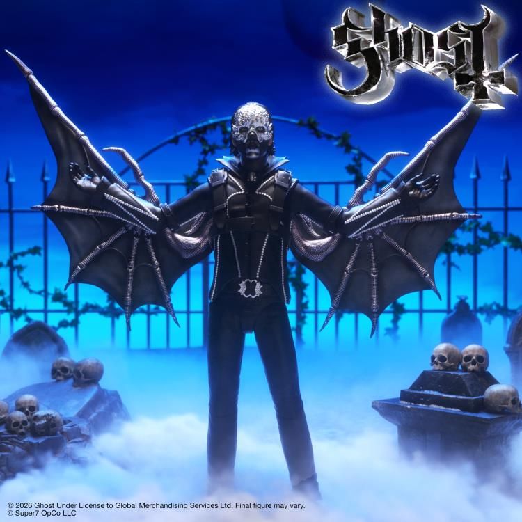 ***PRE ORDER*** Super7 Ghost ULTIMATES! Wave 6 Figure Papa Perpetua V 7 ***PRE ORDER*** Super7 Ghost ULTIMATES! Wave 6 Figure Papa Perpetua V 7" (Bat Wings) Scale Action Figure