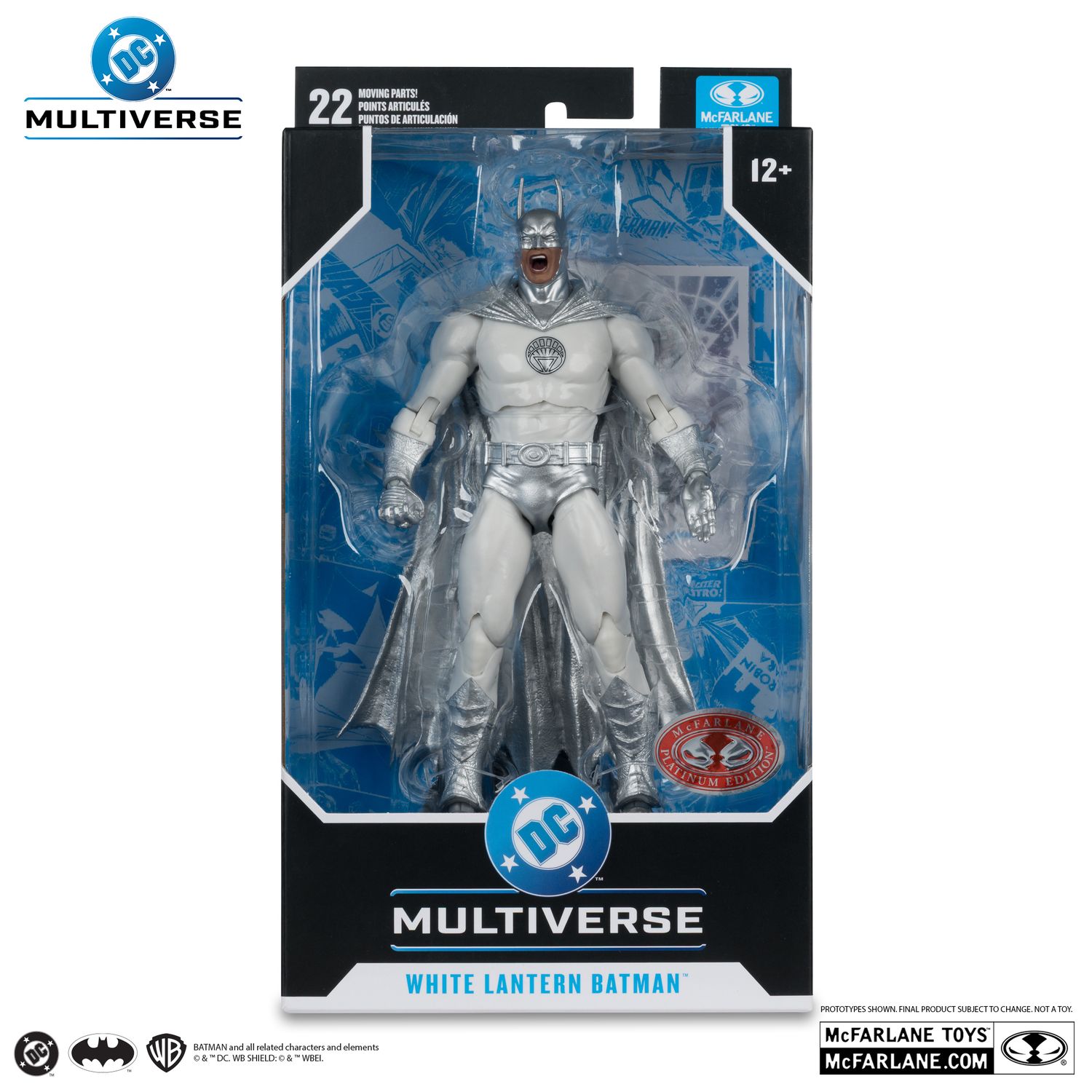 ***PRE ORDER*** MCFARLANE TOYS DC MULTIVERSE White Lantern Batman (Brightest Day) Red Platinum Edition