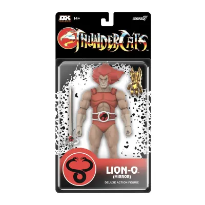 Super7 THUNDERCATS DELUXE! Lion O (Mirror) Figure 7" Scale Action Figure