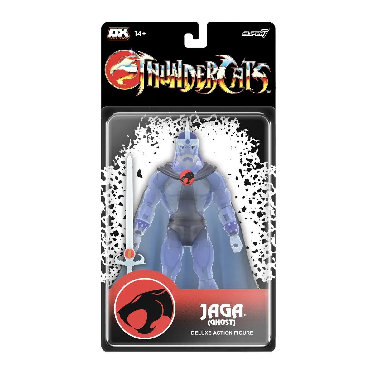 Super7 THUNDERCATS DELUXE! Ghost Jaga Figure 7 Super7 THUNDERCATS DELUXE! Ghost Jaga Figure 7" Scale Action Figure