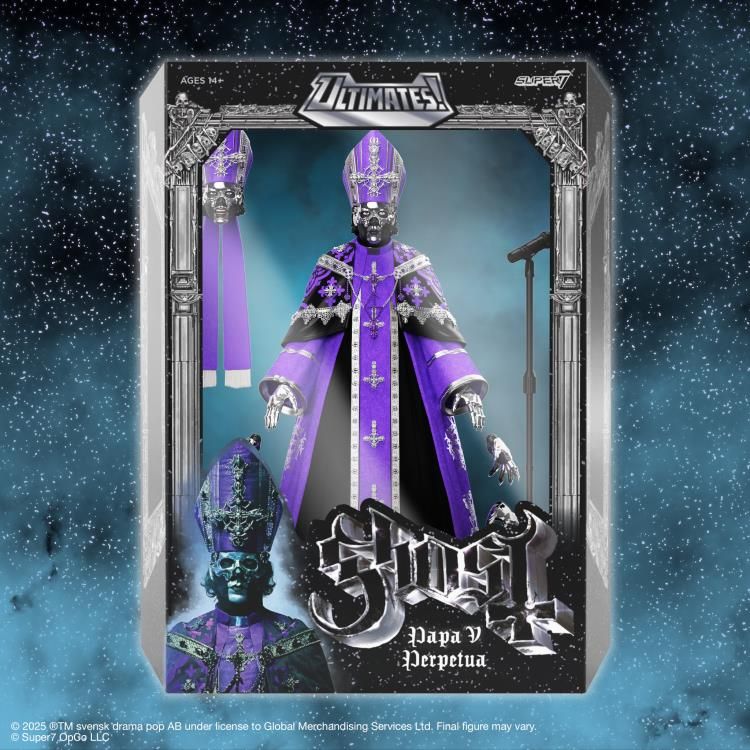 Super7 Ghost ULTIMATES! Wave 5 Figure Papa Perpetua V 7 Super7 Ghost ULTIMATES! Wave 5 Figure Papa Perpetua V 7" Scale Action Figure