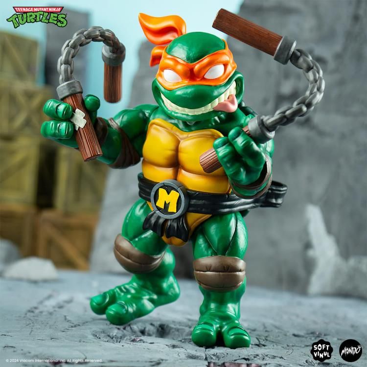 Mondo Teenage Mutant Ninja Turtles Michelangelo Soft Vinyl Figure Mondo Teenage Mutant Ninja Turtles Michelangelo Soft Vinyl Figure