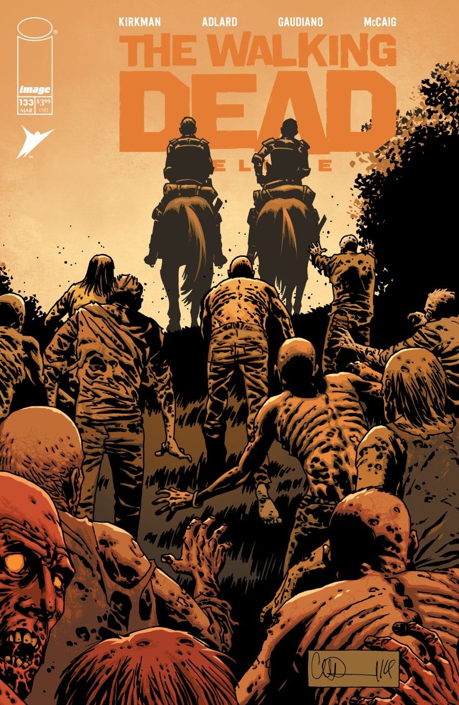 WALKING DEAD DELUXE #133 CVR B ADLARD MCCAIG VAR IMAGE COMICS (18th March 2026)