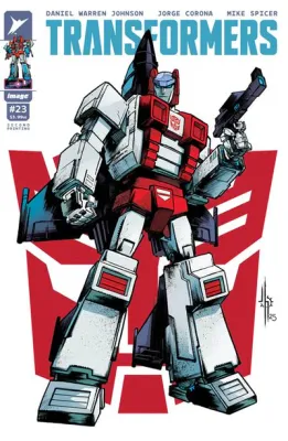 TRANSFORMERS #23 2ND PTG CVR B JASON HOWARD AUTOBOT VAR IMAGE COMICS (18th March 2026) TRANSFORMERS #23 2ND PTG CVR B JASON HOWARD AUTOBOT VAR IMAGE COMICS (18th March 2026)