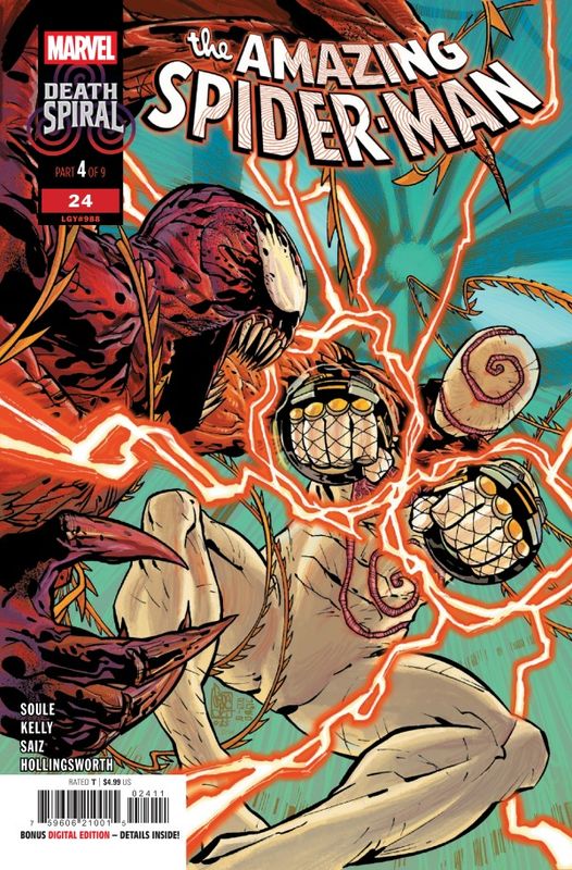 AMAZING SPIDER-MAN #24 CVR A GIUSEPPE CAMUNCOLI MARVEL COMICS (18th March 2026)