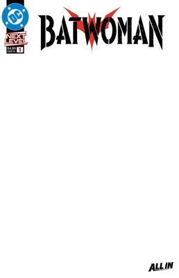 BATWOMAN #1 CVR F BLANK CSV DC COMICS (18th March 2026) BATWOMAN #1 CVR F BLANK CSV DC COMICS (18th March 2026)