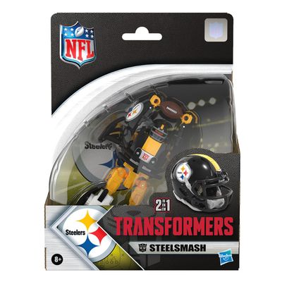 Transformers NFL Pittsburgh Steelers Steelsmash Action Figure