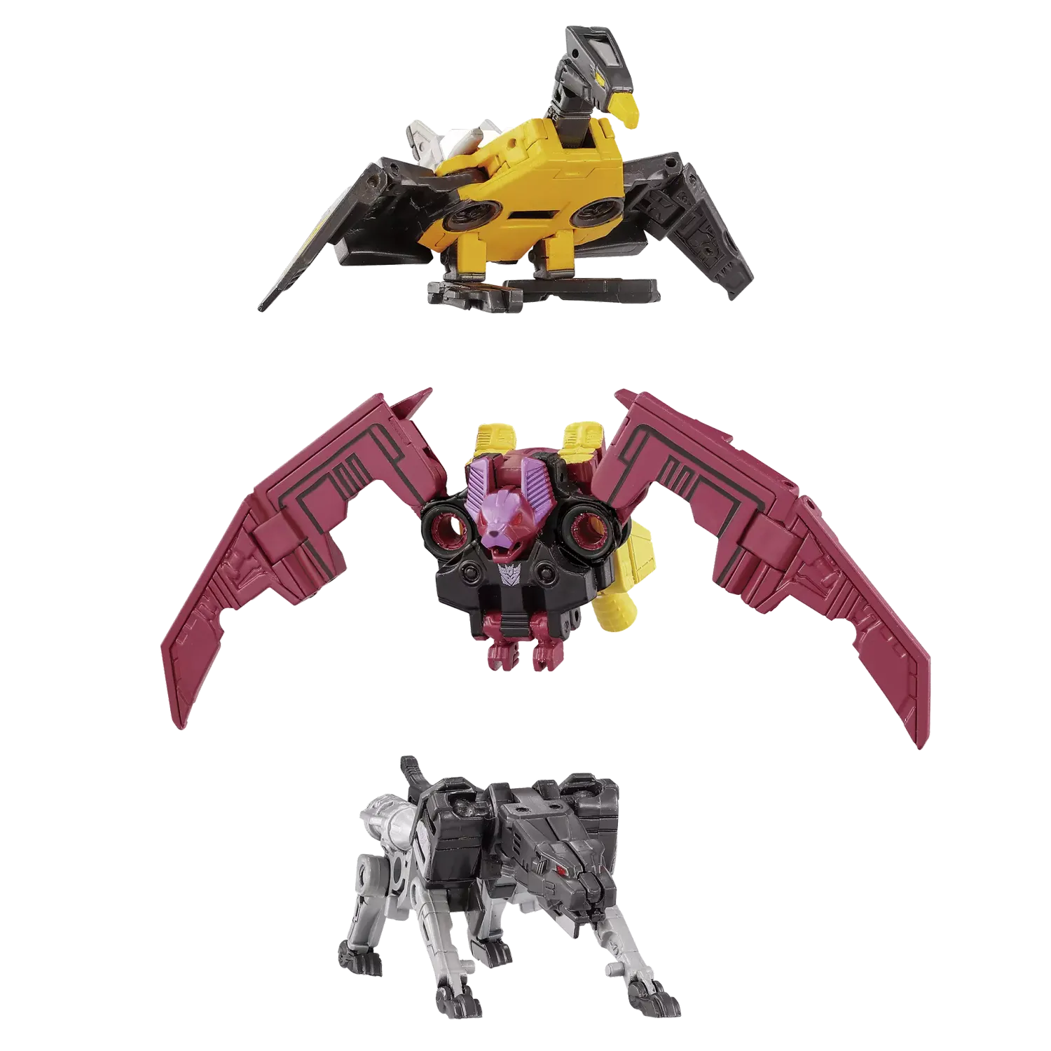 ***PRE ORDER*** Transformers Takara Tomy MPG-22 Jaguar, Buzzsaw, and Ratbat Collectible Action Figures ***PRE ORDER*** Transformers Takara Tomy MPG-22 Jaguar, Buzzsaw, and Ratbat Collectible Action Figures