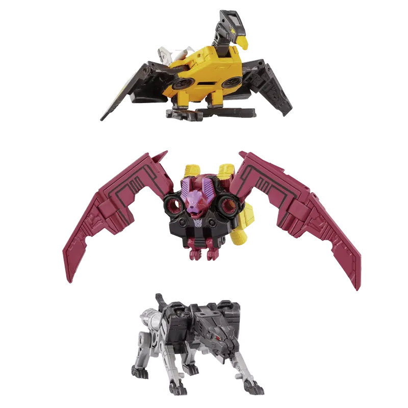 ***PRE ORDER*** Transformers Takara Tomy MPG-22 Jaguar, Buzzsaw, and Ratbat Collectible Action Figures