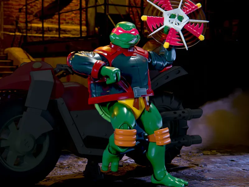 **PRE ORDER** Super7 TMNT Wave 14 Ultimates Raphael Bike Gear (Teenage Mutant Ninja Turtles) 2003