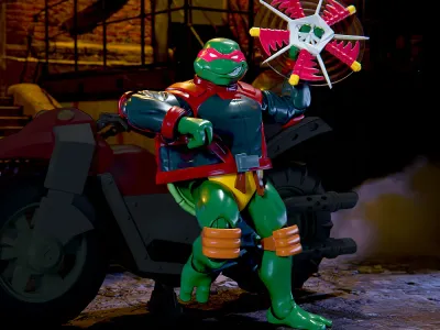 **PRE ORDER** Super7 TMNT Wave 14 Ultimates Raphael Bike Gear (Teenage Mutant Ninja Turtles) 2003 **PRE ORDER** Super7 TMNT Wave 14 Ultimates Raphael Bike Gear (Teenage Mutant Ninja Turtles) 2003
