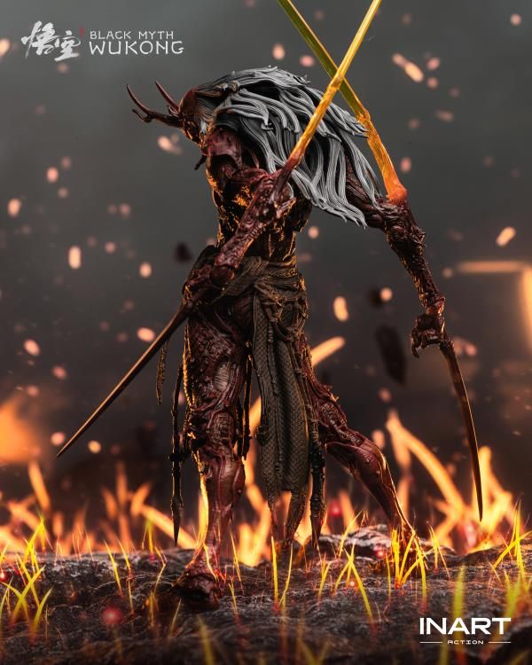 ***PRE-ORDER*** QUEEN STUDIOS INART Black Myth: Wukong Yaksha King 1/12 Scale Action Figure