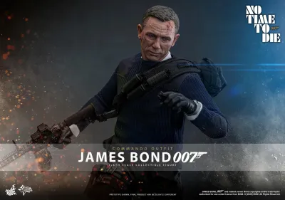Hot Toys 1:6 James Bond (No Time To Die) Commando Outfit Action Figure
