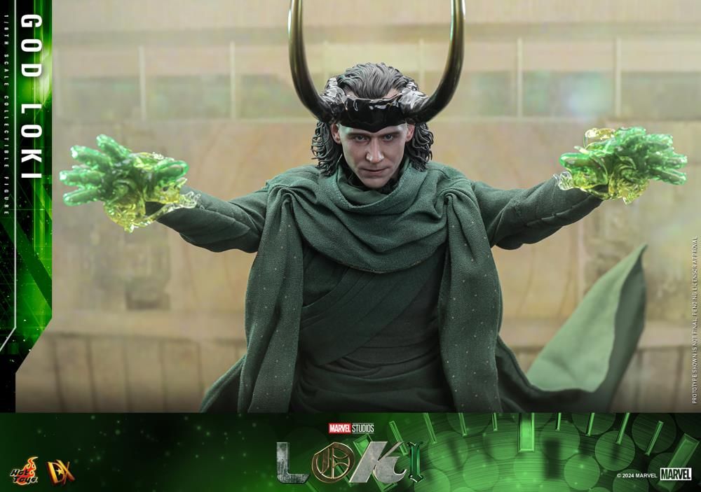 Hot Toys GOD LOKI 1:6 SCALE ACTION FIGURE
