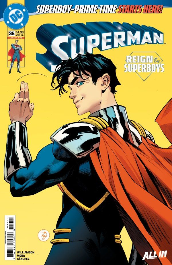 SUPERMAN #36 CVR A DAN MORA DC COMICS (25th March 2026)