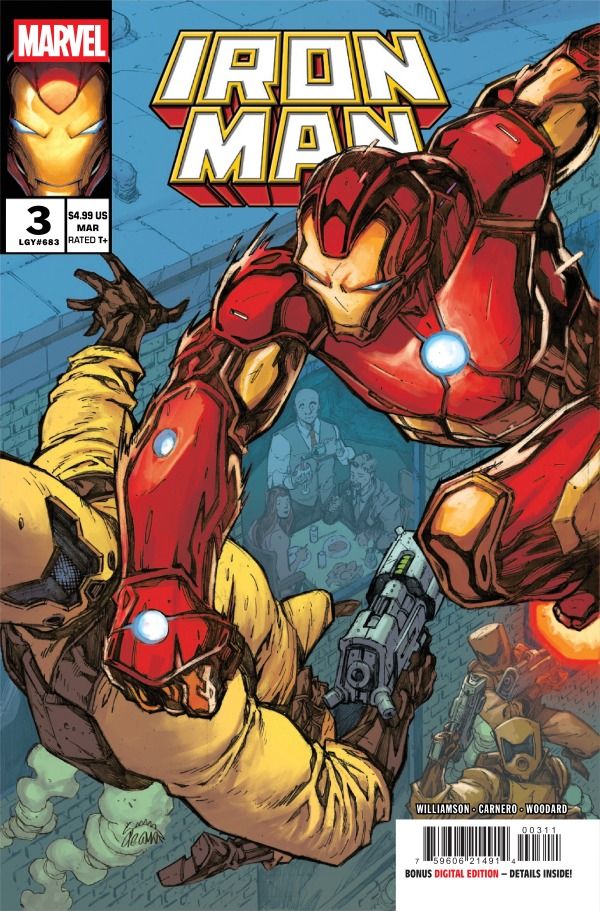 IRON MAN #3 CVR A RYAN STEGMAN MARVEL COMICS (25th March 2026)