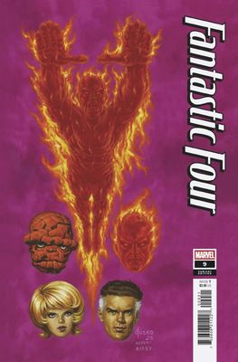 FANTASTIC FOUR #9 CVR B JOE JUSKO VAR MARVEL COMICS (25th March 2026)