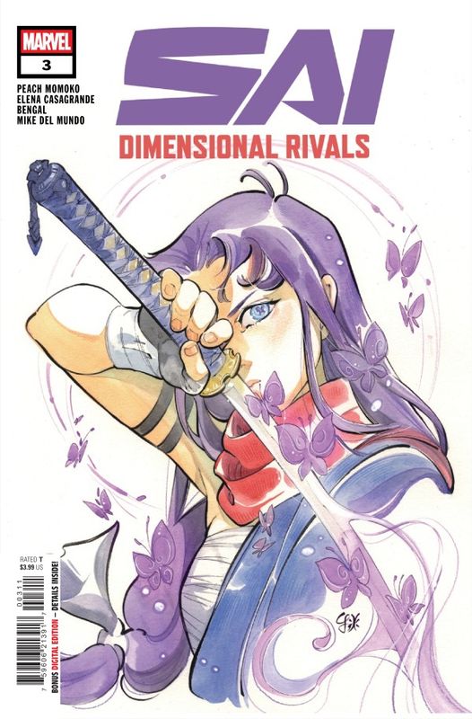 SAI DIMENSIONAL RIVALS #3 CVR A PEACH MOMOKO MARVEL COMICS (25th March 2026)