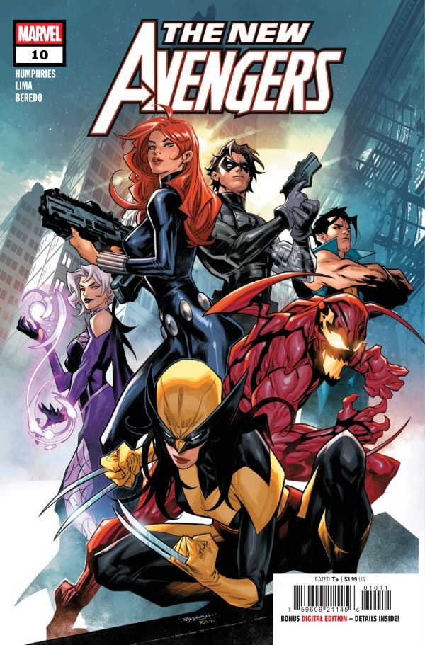 NEW AVENGERS #10 CVR A STEPHEN SEGOVIA MARVEL COMICS (25th March 2026)