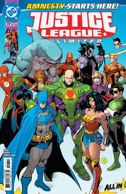 JUSTICE LEAGUE UNLIMITED #17 CVR A DAN MORA DC COMICS (25th March 2026) JUSTICE LEAGUE UNLIMITED #17 CVR A DAN MORA DC COMICS (25th March 2026)