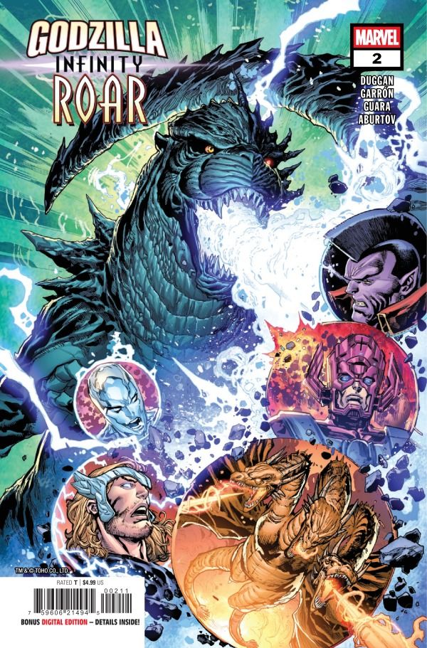 GODZILLA INFINITY ROAR #2 CVR A KEN LASHLEY MARVEL COMICS (25th March 2026)