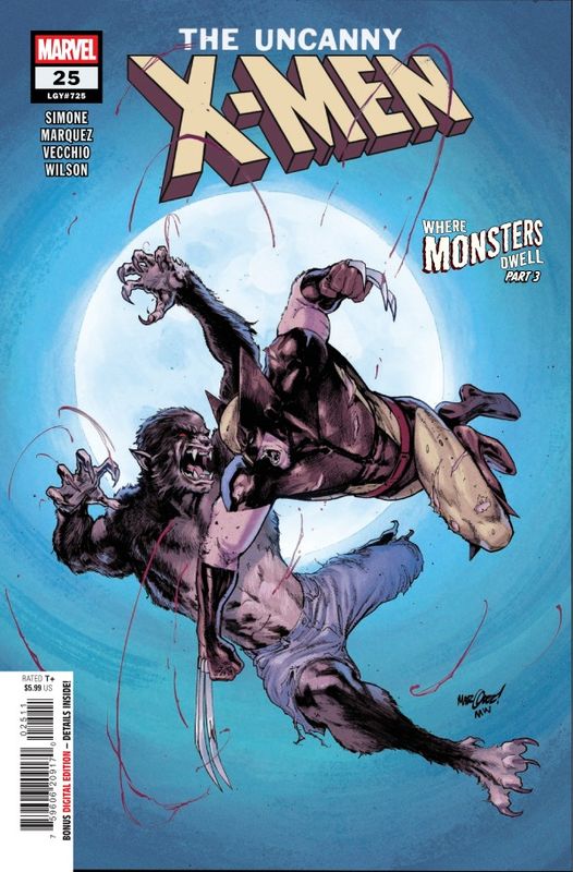 UNCANNY X-MEN #25 CVR A DAVID MARQUEZ MARVEL COMICS (25th March 2026) UNCANNY X-MEN #25 CVR A DAVID MARQUEZ MARVEL COMICS (25th March 2026)